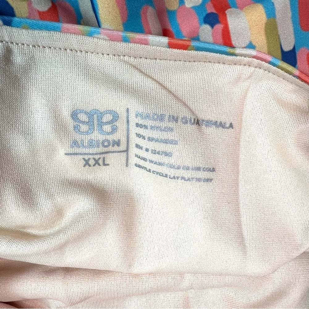 NWT Albion Long Sleeve Rash Guard One-piece Athens Sunset Size XXL - Picture 14 of 16